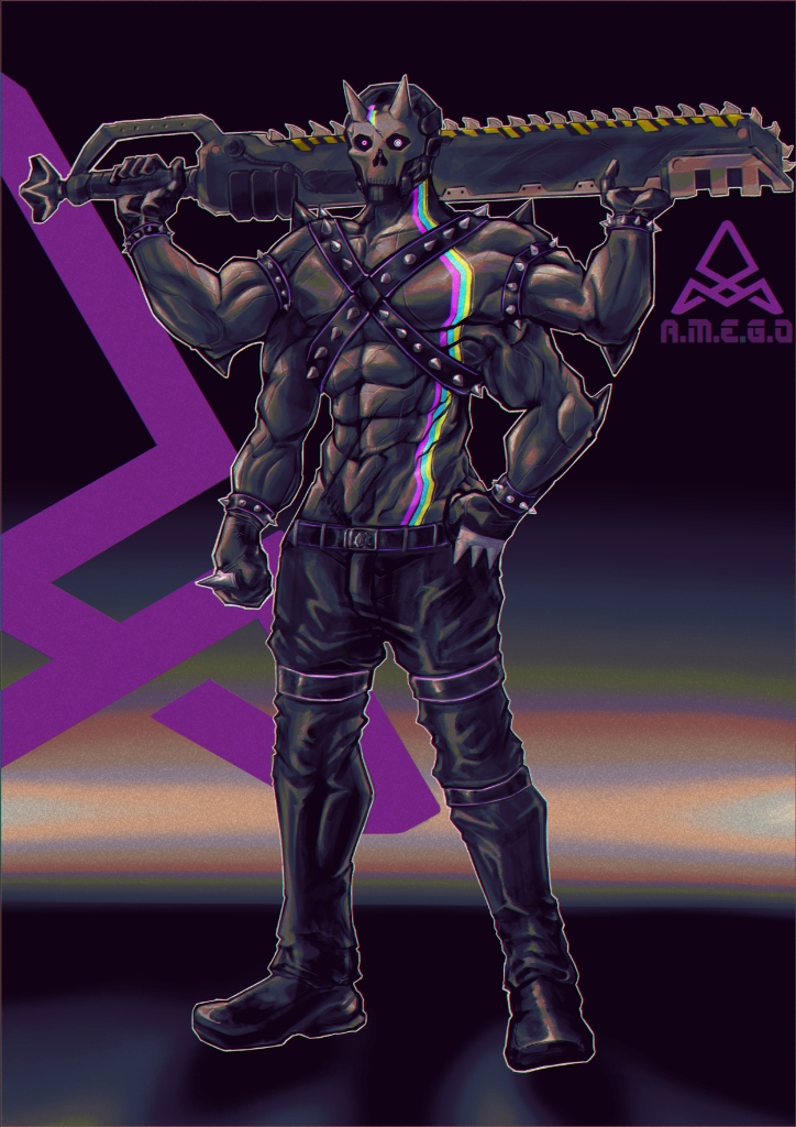 Four-armed Cybernetic Chainsaw Knight