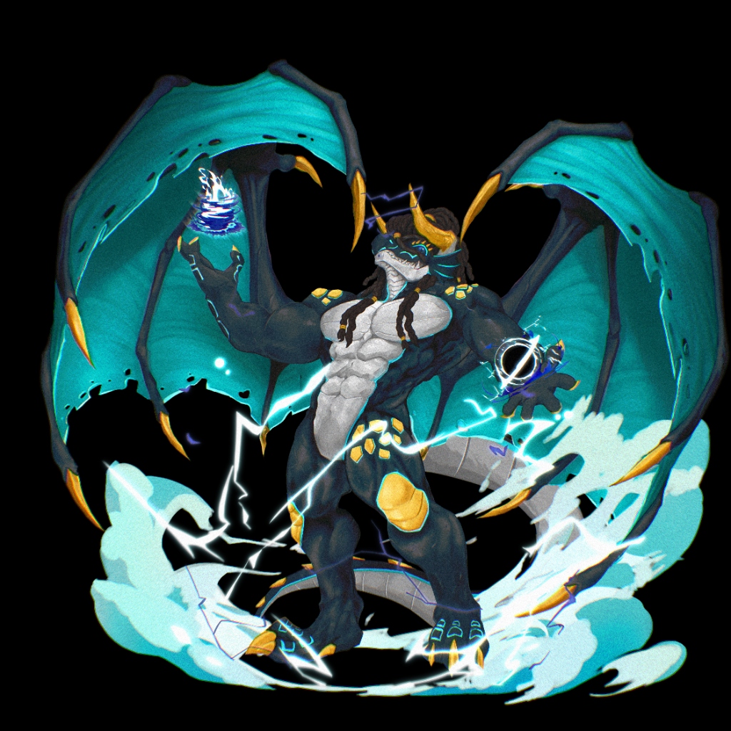 Stormwing Cyan Dragon